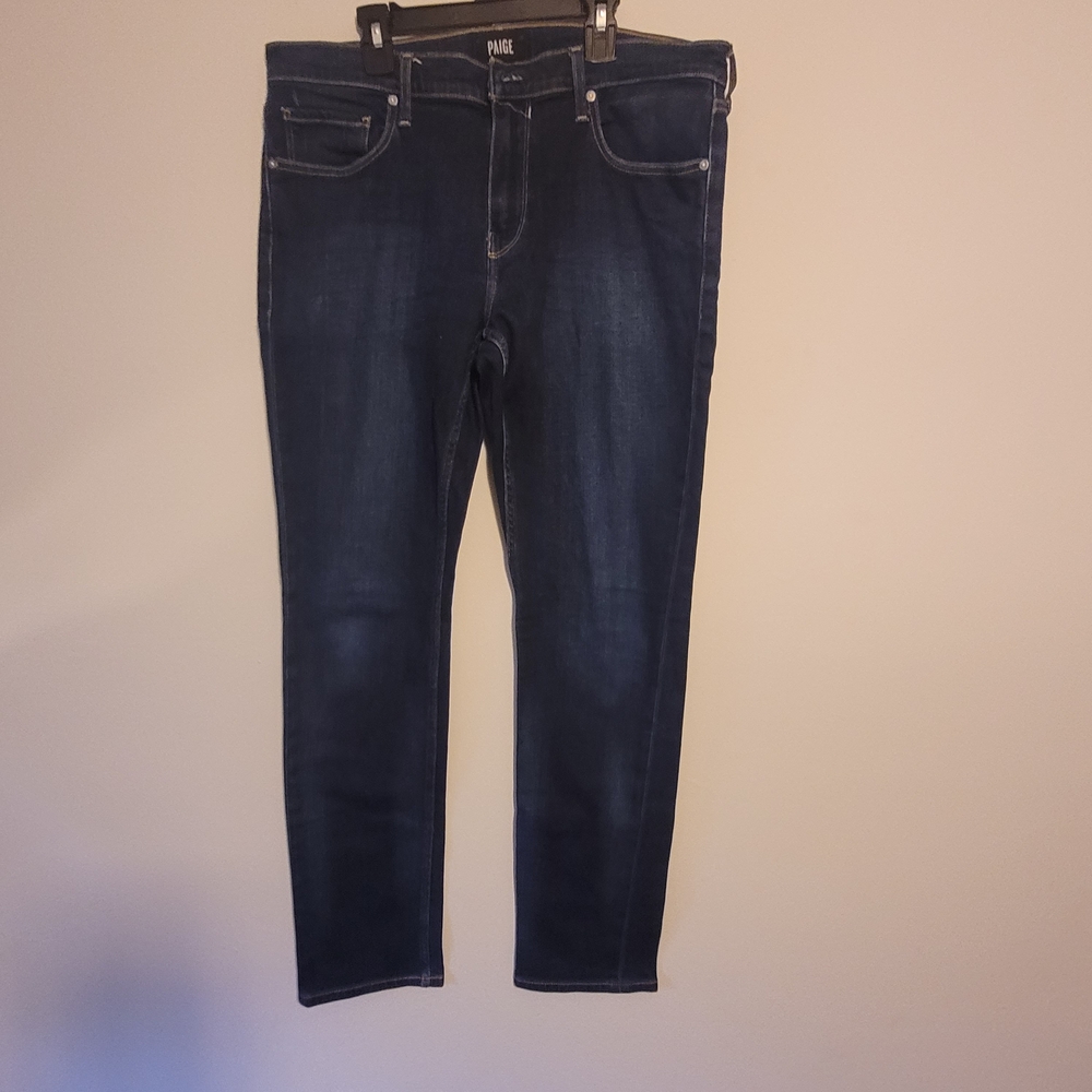 PAIGE Dark Wash Skinny Jeans